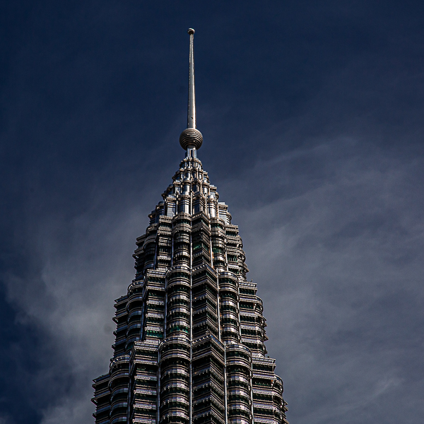 Malaysia, Kuala Lumpur, Spitze, Twin Towers, Petronas Towers, top