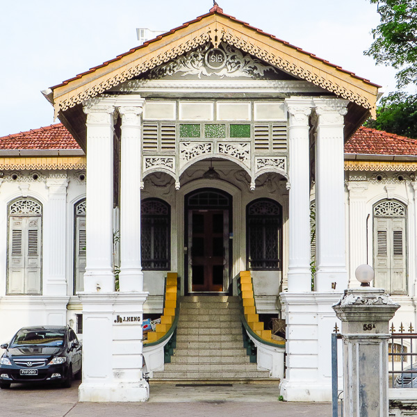 Malaysia, Penang, Haus, house, historical house, historisches Haus